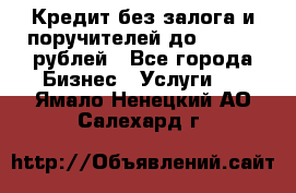 Кредит без залога и поручителей до 300.000 рублей - Все города Бизнес » Услуги   . Ямало-Ненецкий АО,Салехард г.